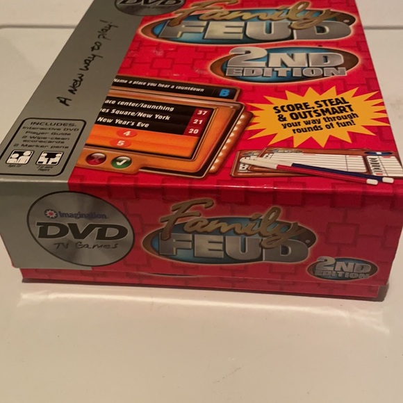 🎉HP 🎉 Imagination entertainment family feud 2 2d ed DVD game All new questions - Picture 14 of 16